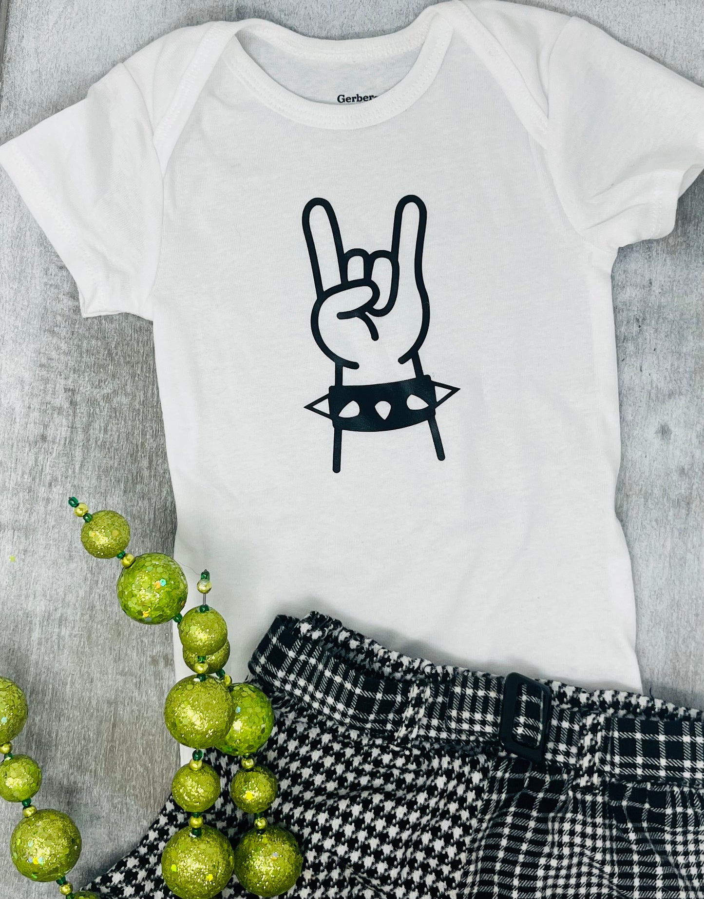 Rock On Baby Onesie