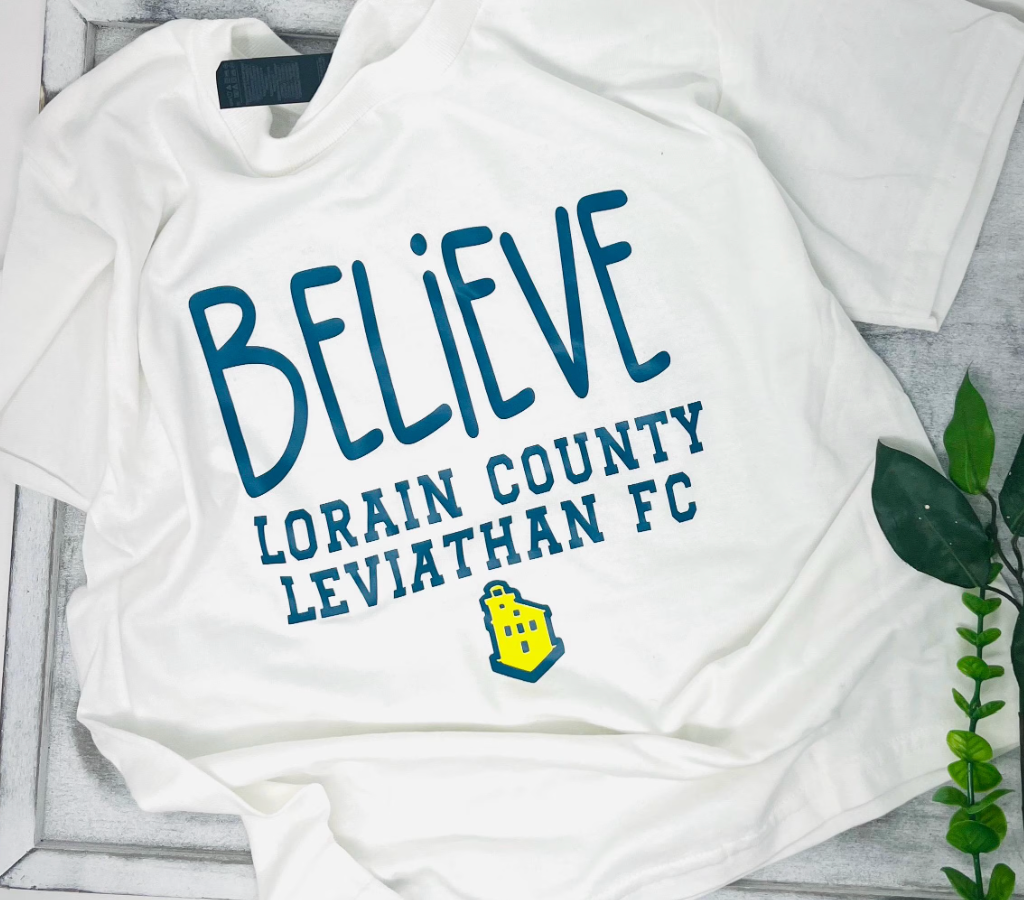 Lorain County Leviathan FC Kids Soccer T-Shirt – Youth/Children’s Game Day Tee – Soccer Team Apparel