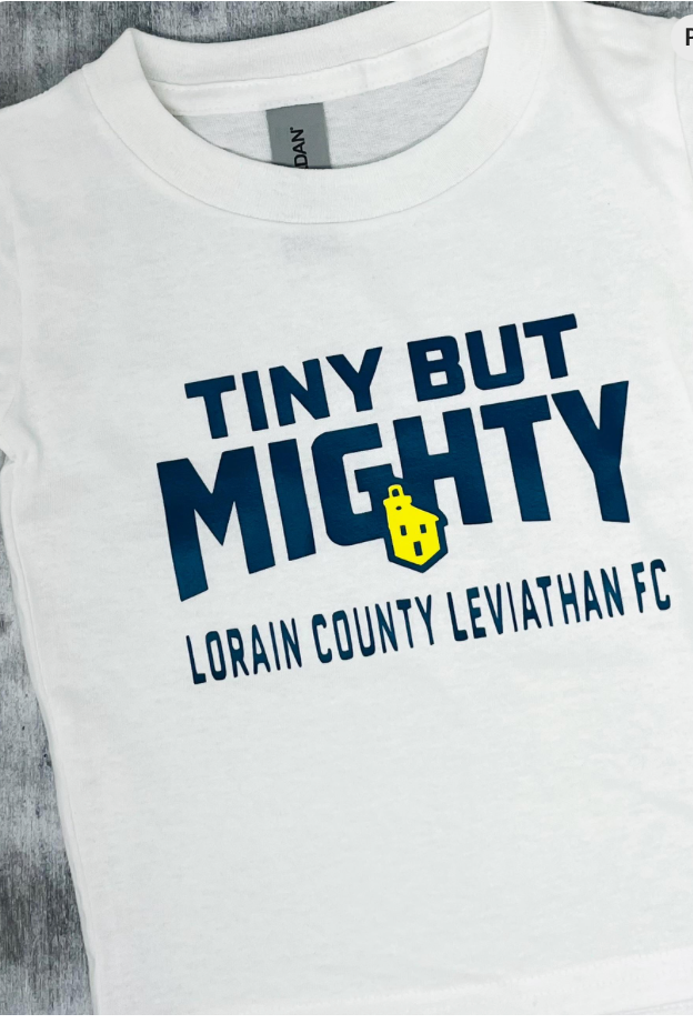 Tiny But Mighty Lorain County Leviathan FC Toddler/Youth T-Shirt
