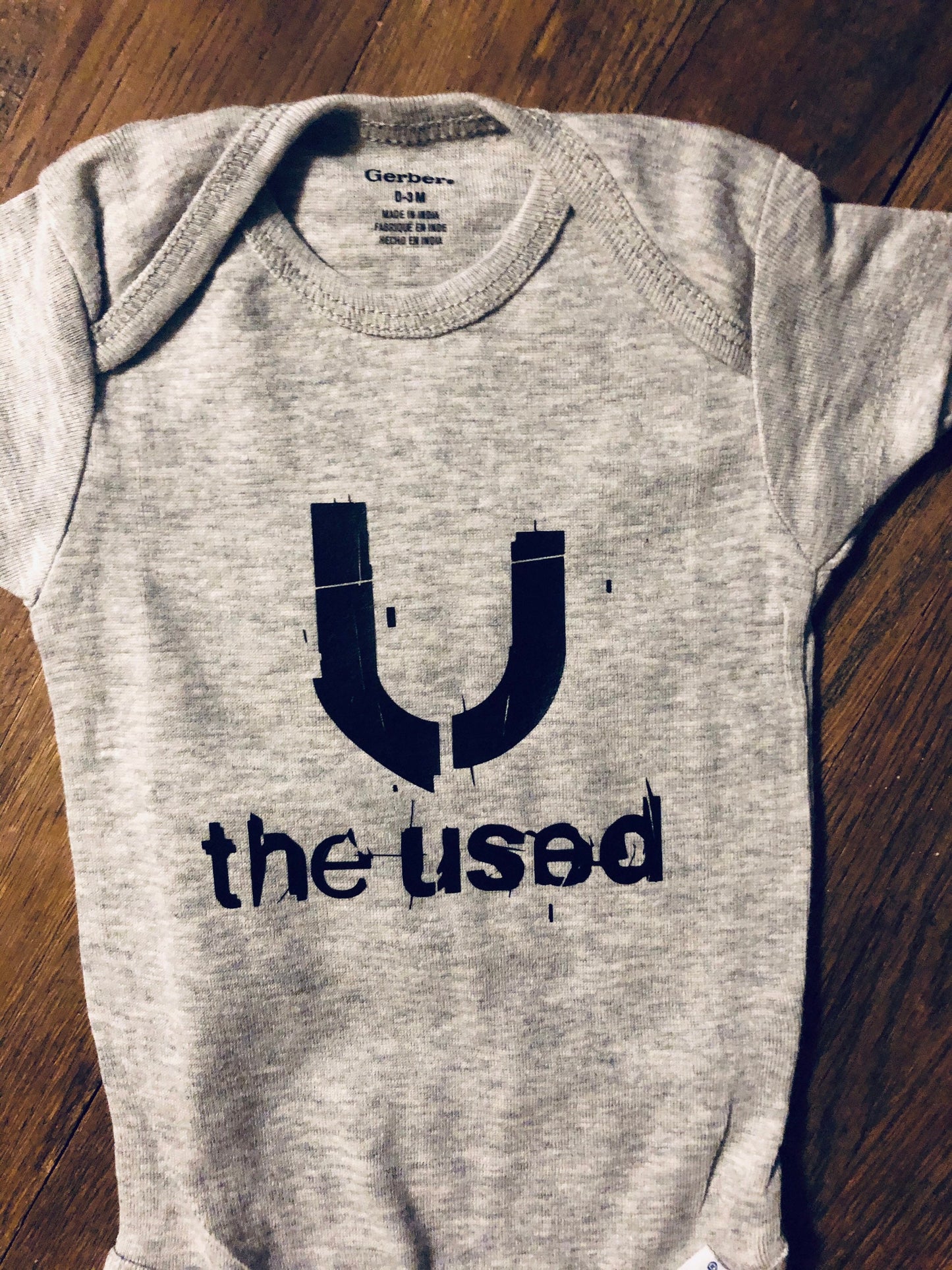 Custom Band Logo Baby Bodysuit