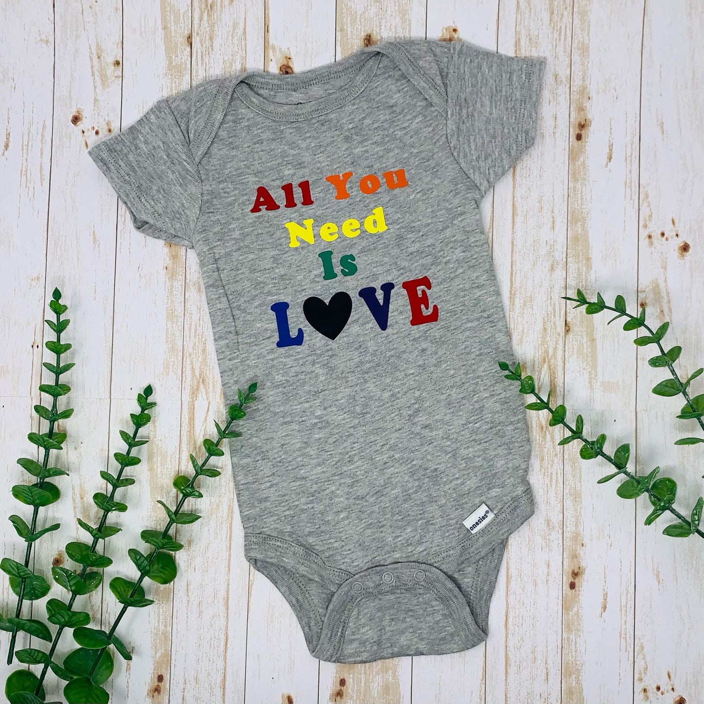All You Need Is Love Baby Bodysuit