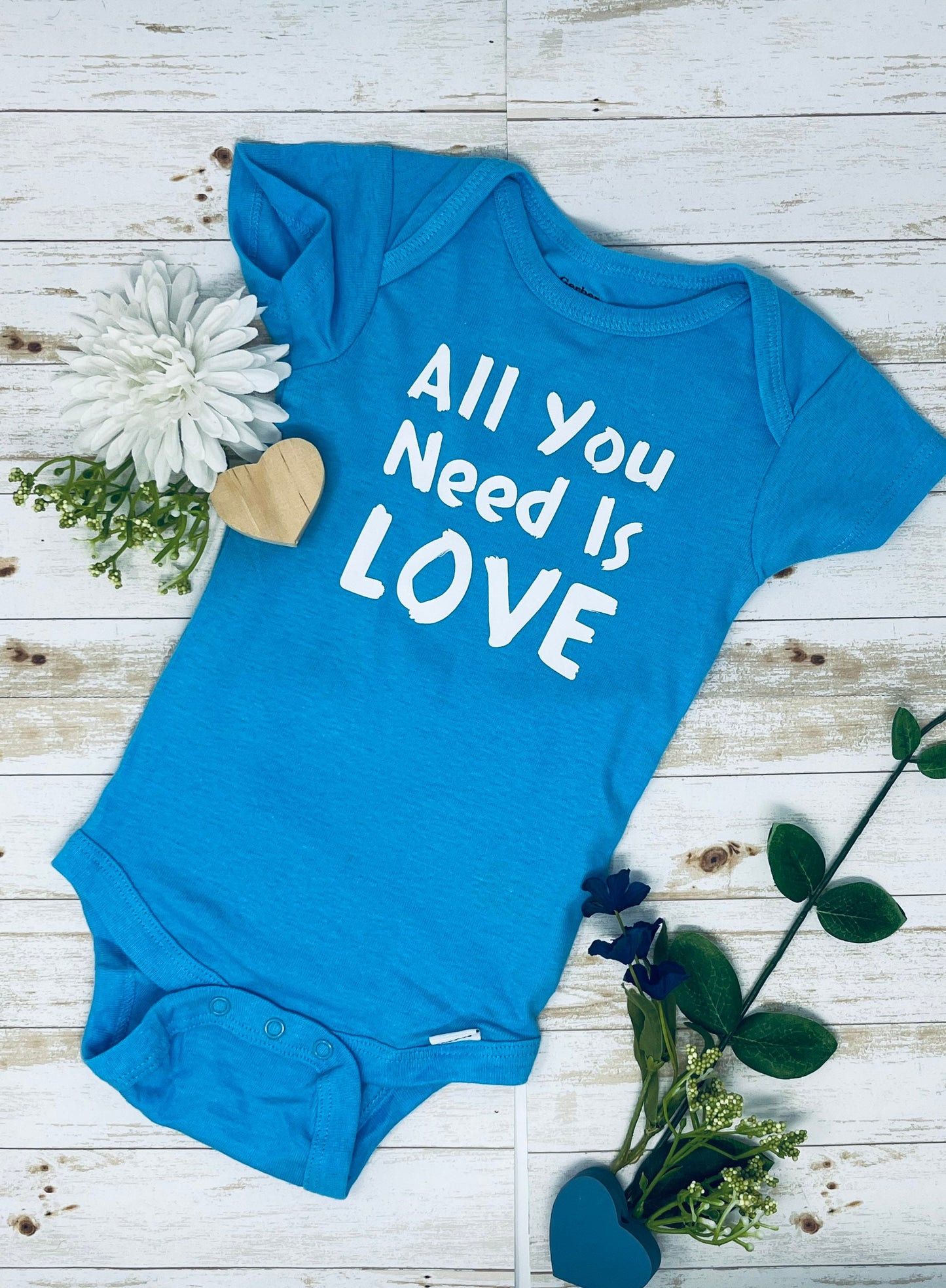 All You Need Is Love Baby Bodysuit