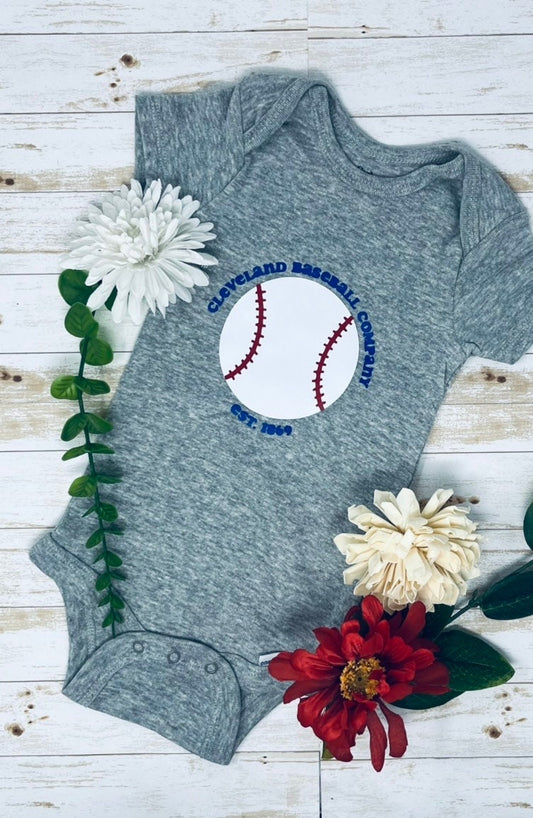 Cleveland Baseball Company Baby Bodysuit