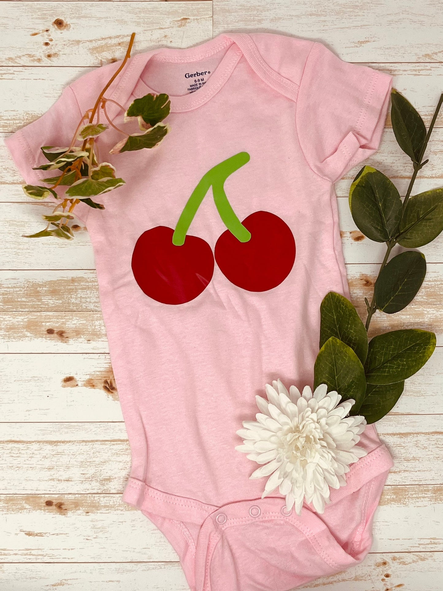 Cherry Baby Bodysuit