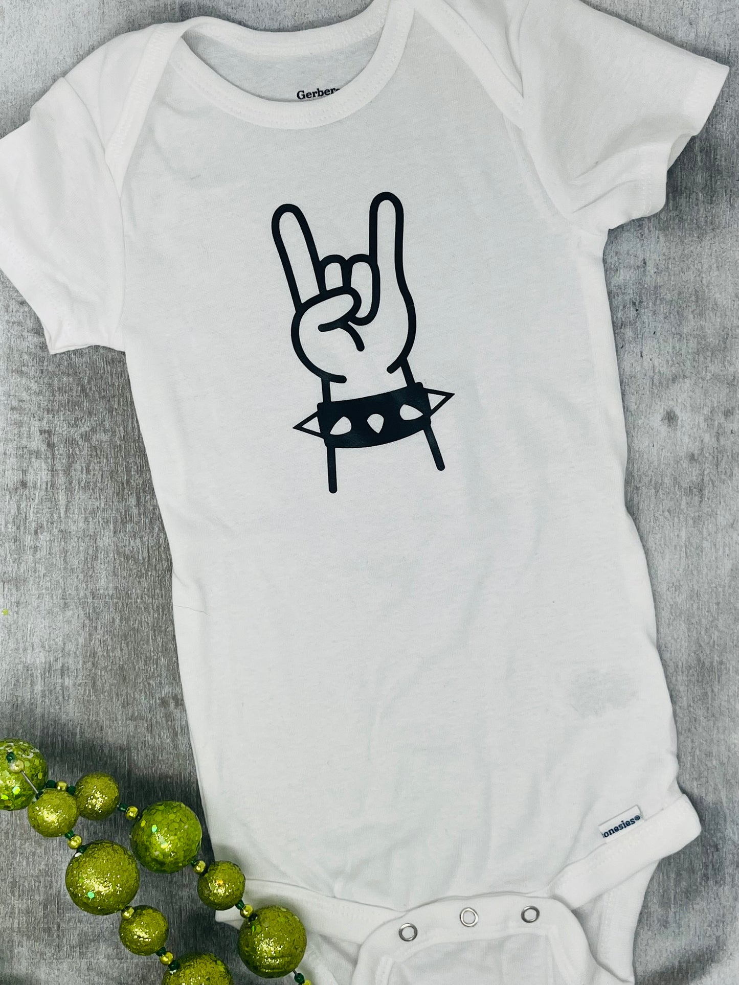 Rock On Baby Onesie