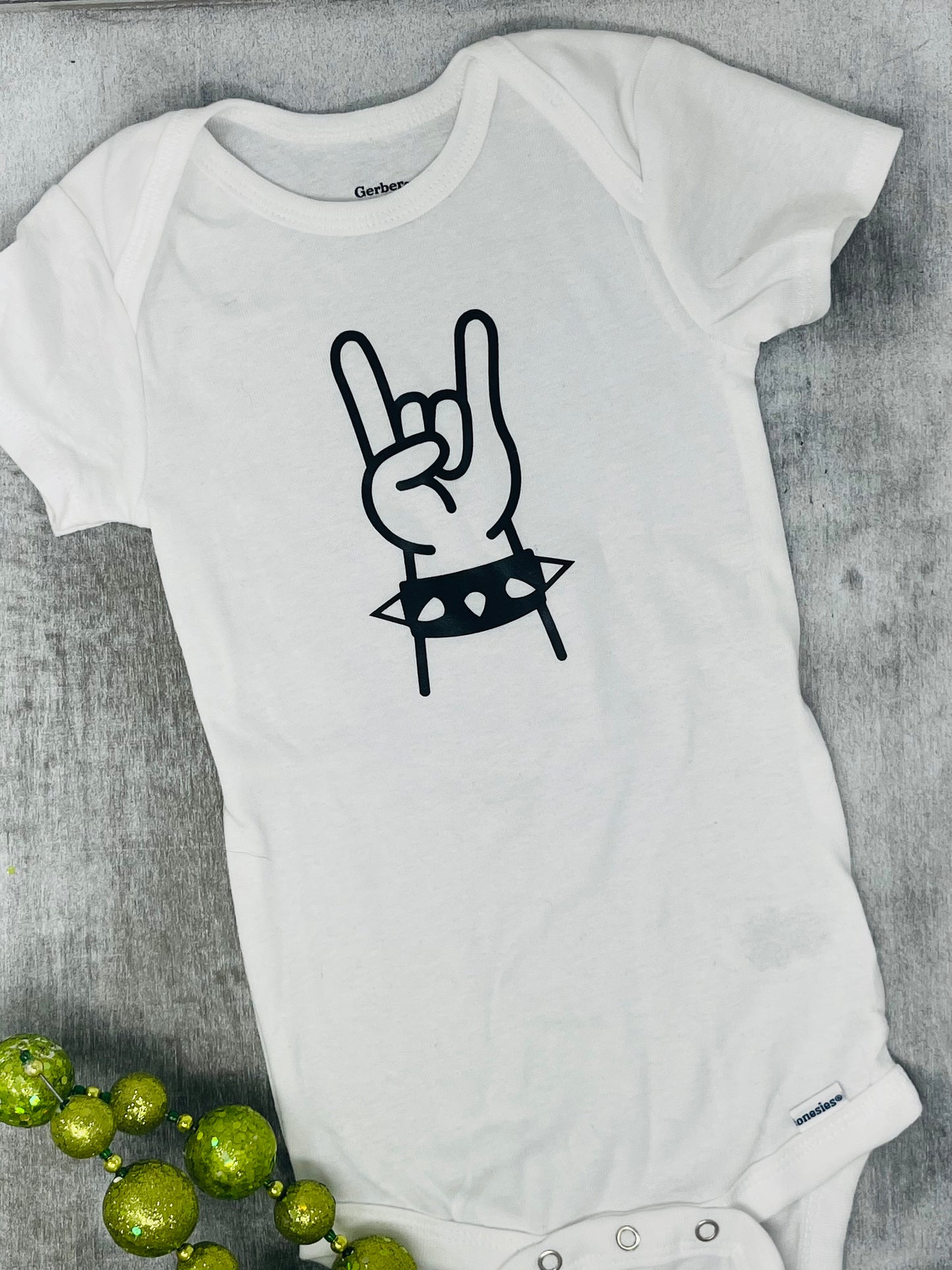 Rock On Baby Onesie