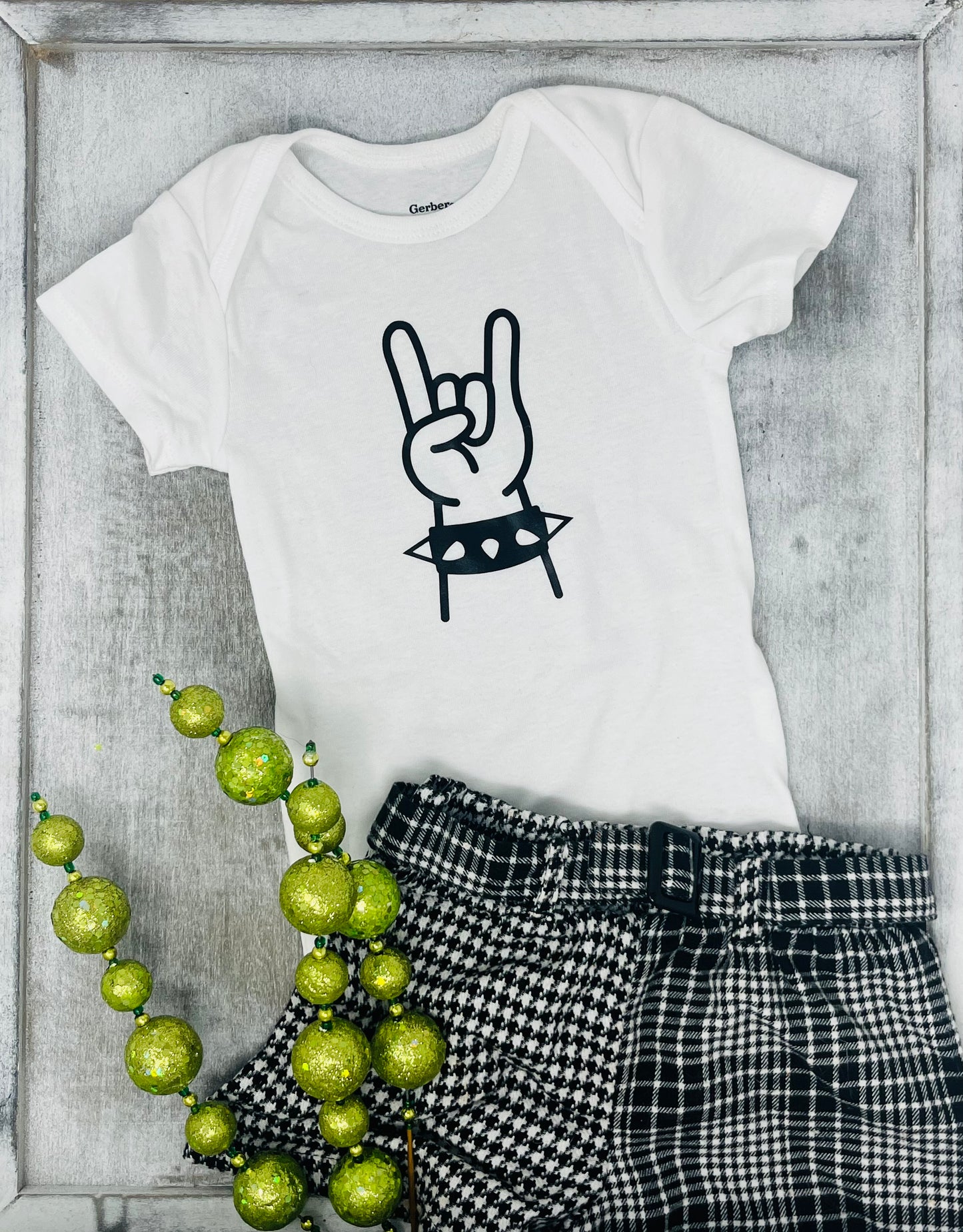 Rock On Baby Onesie