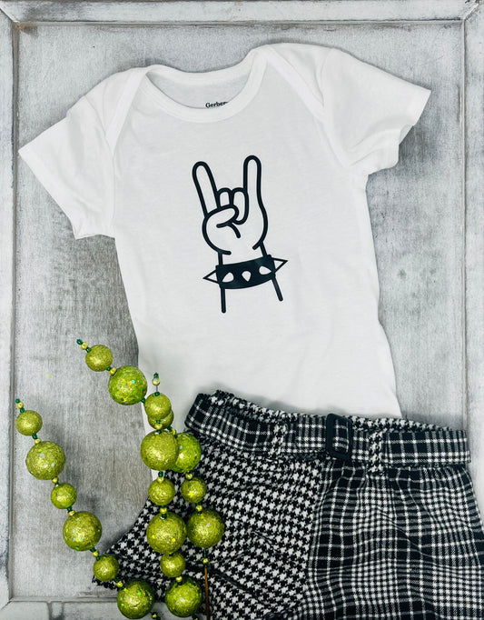 Rock On Baby Onesie