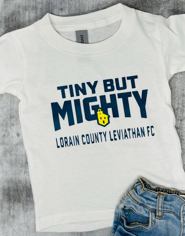 Tiny But Mighty Lorain County Leviathan FC Toddler/Youth T-Shirt