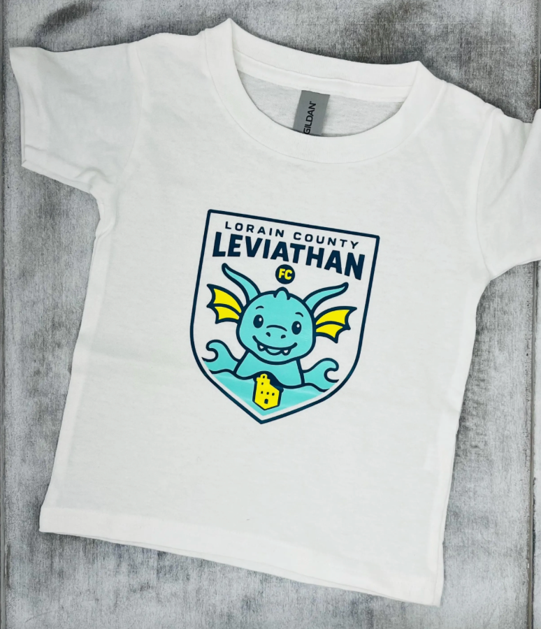 Tiny But Mighty Lorain County Leviathan FC Toddler & Youth Soccer T-Shirt
