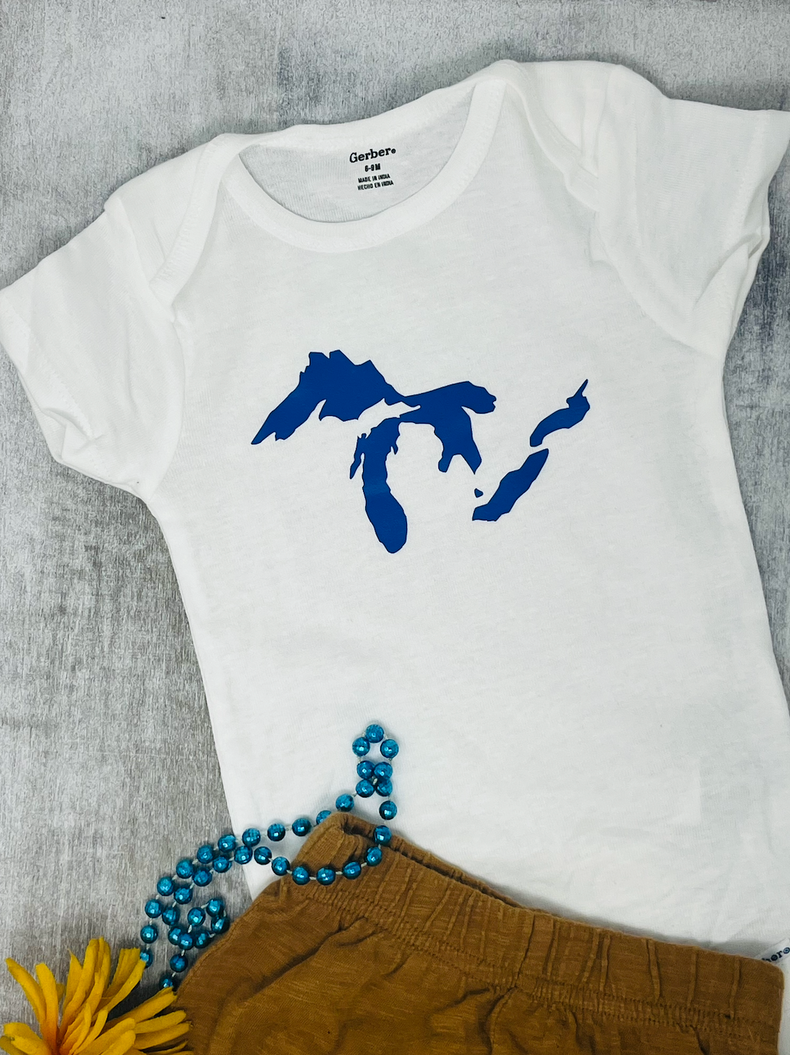 Great Lakes Baby Onesie