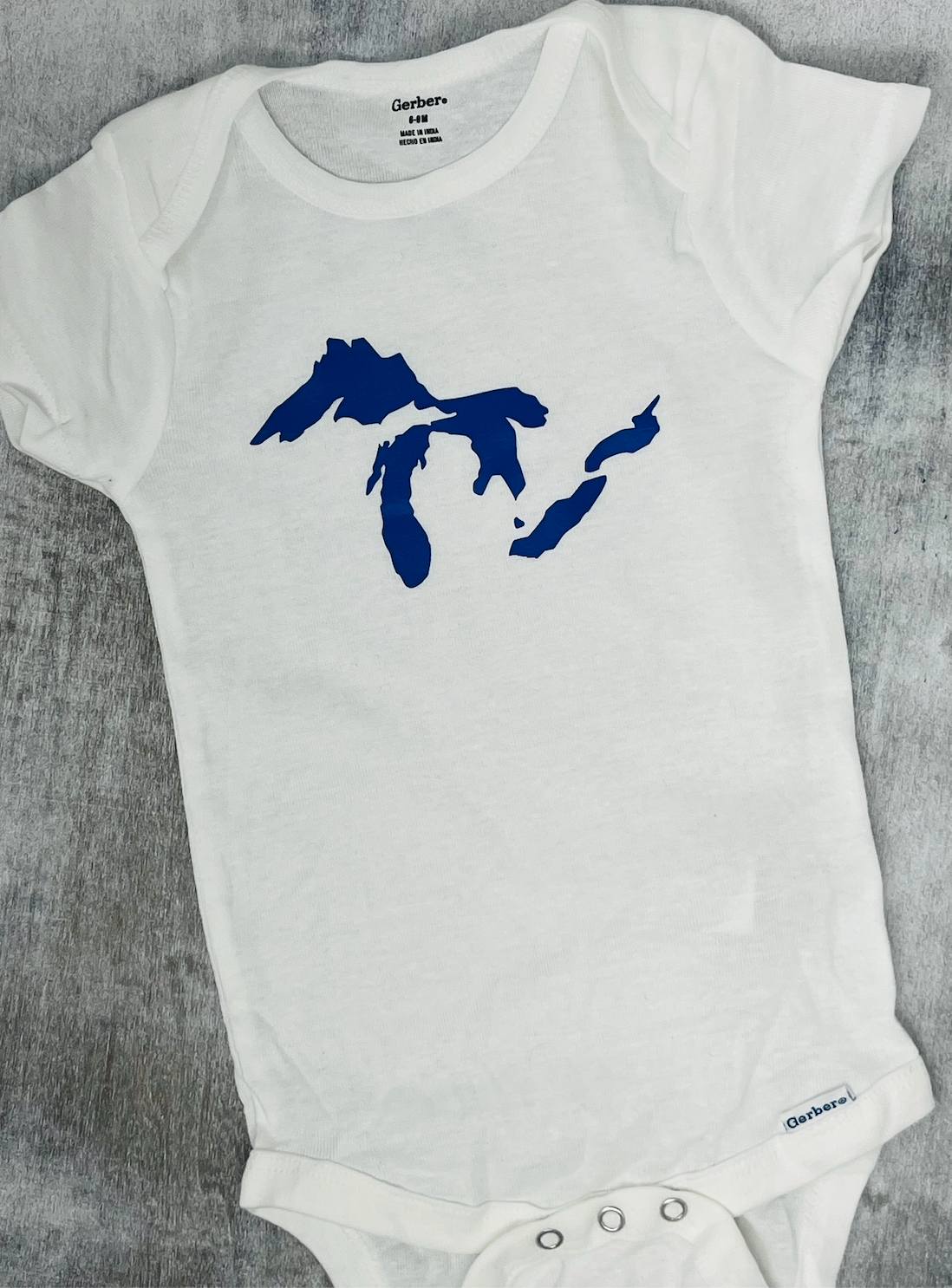 Great Lakes Baby Onesie