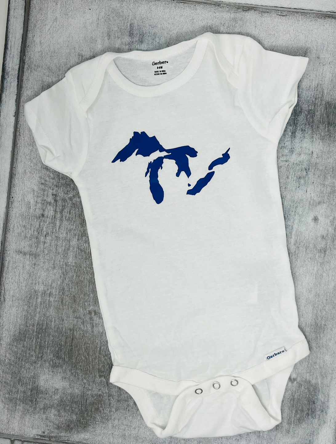 Great Lakes Baby Onesie
