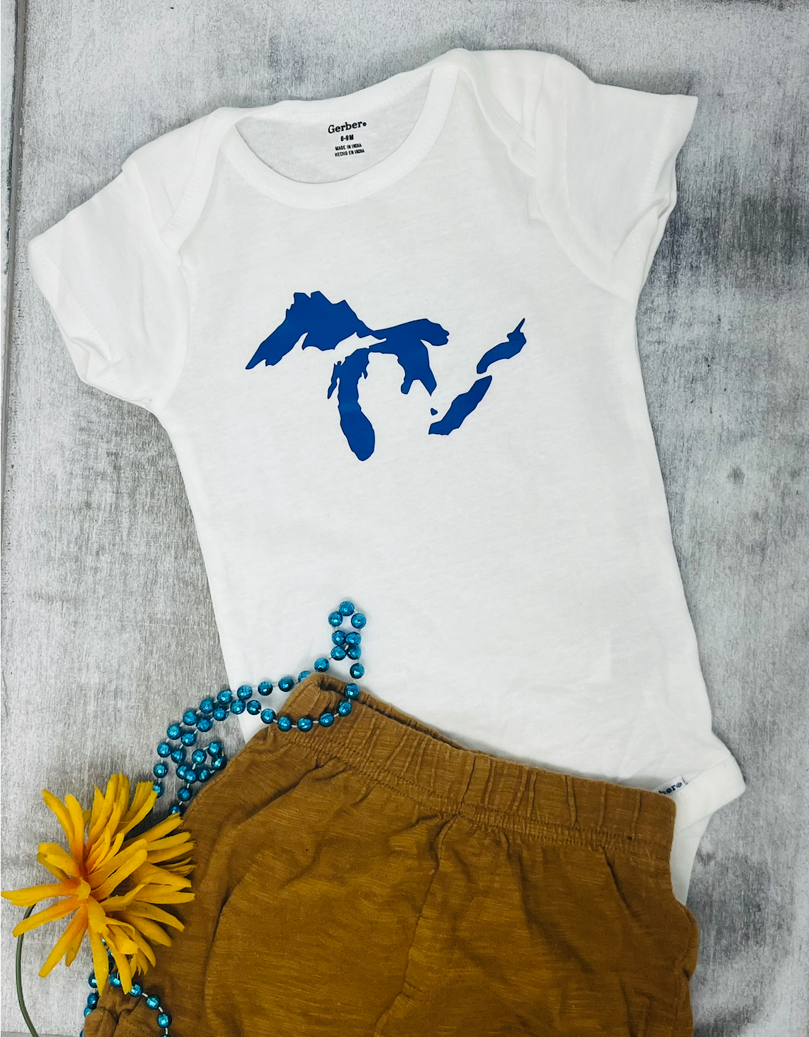 Great Lakes Baby Onesie