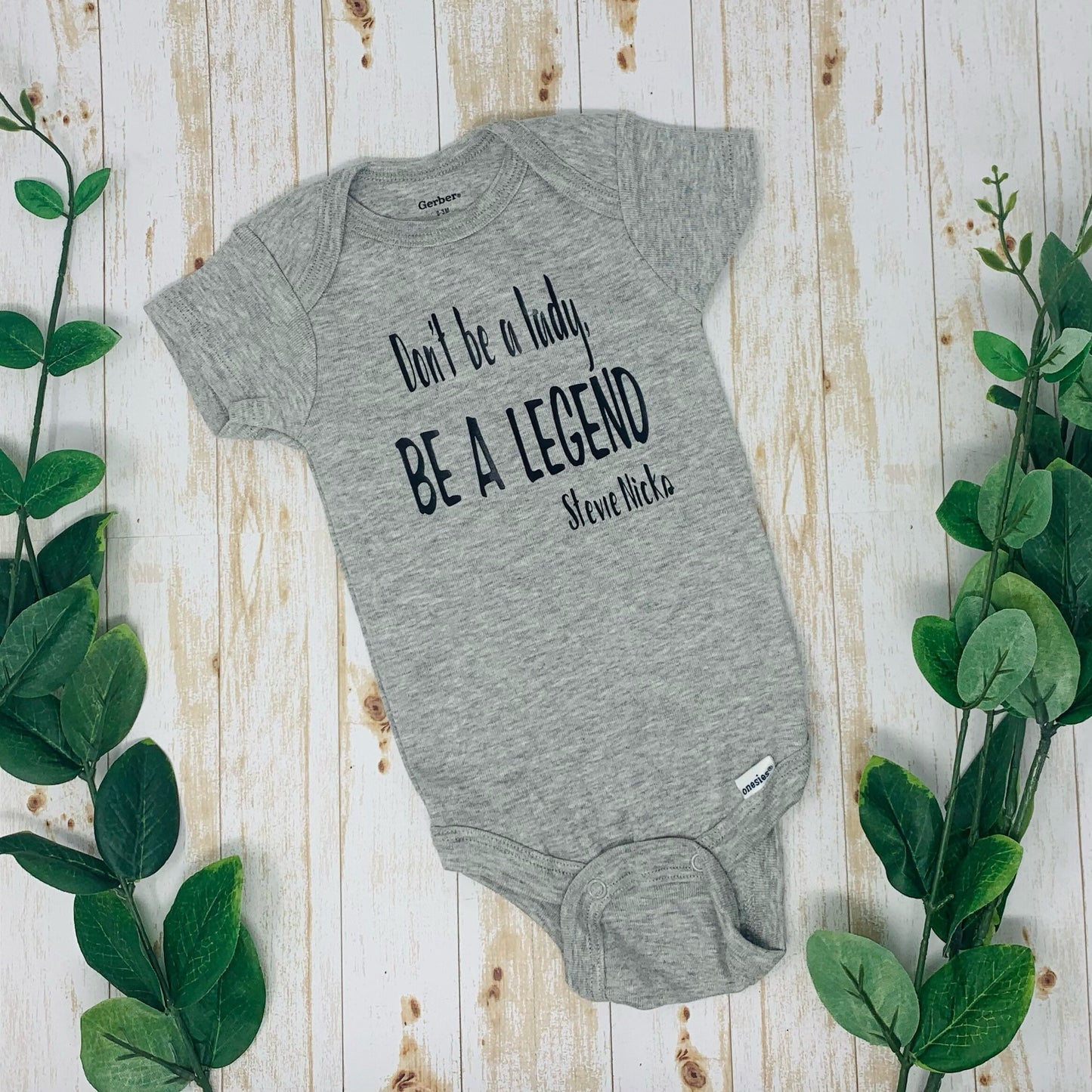 Be A Legend Rock N Roll Baby Bodysuit
