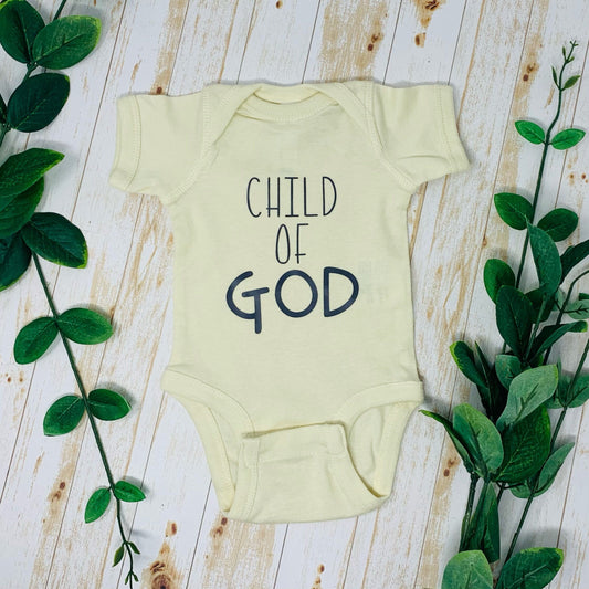 Child Of God Baby Bodysuit