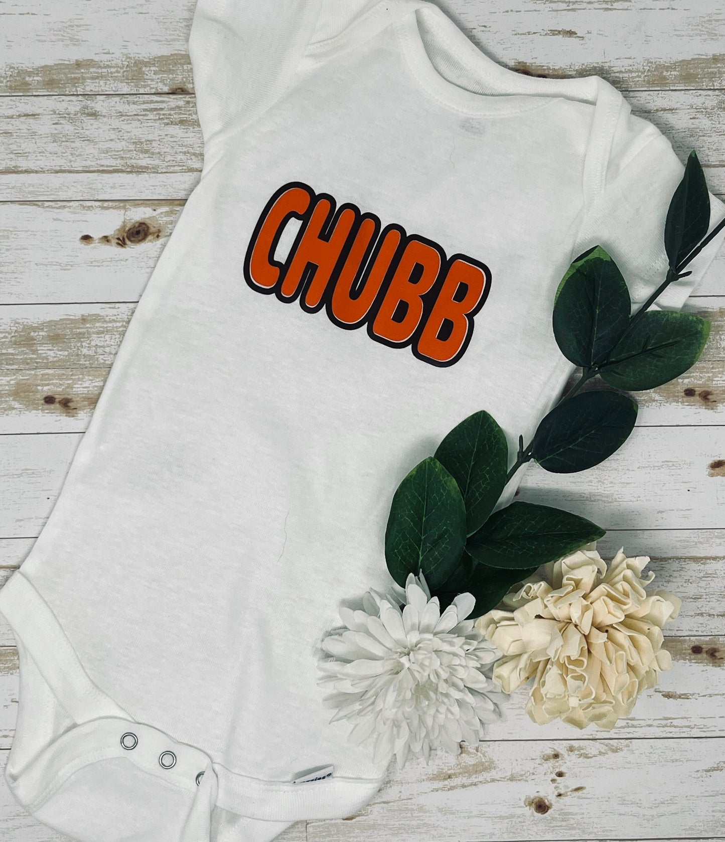 Chubb Browns Baby Bodysuit