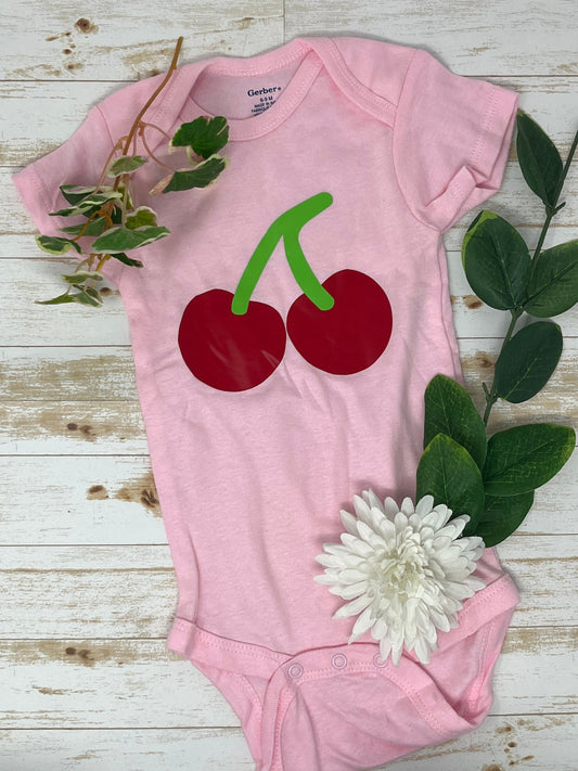 Cherry Baby Bodysuit