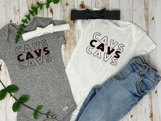 Cavs Baby Bodysuit