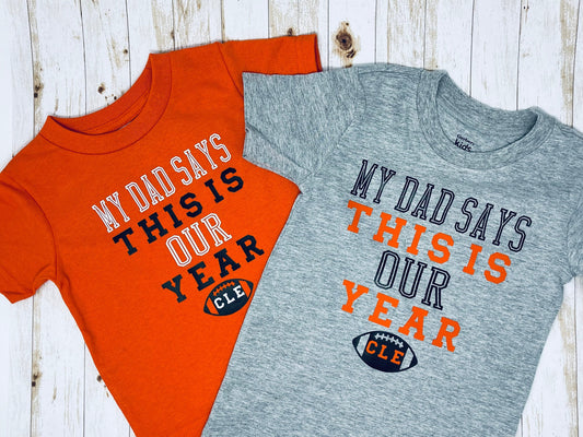 Browns Personalized “This is OUR Year” T Shirt