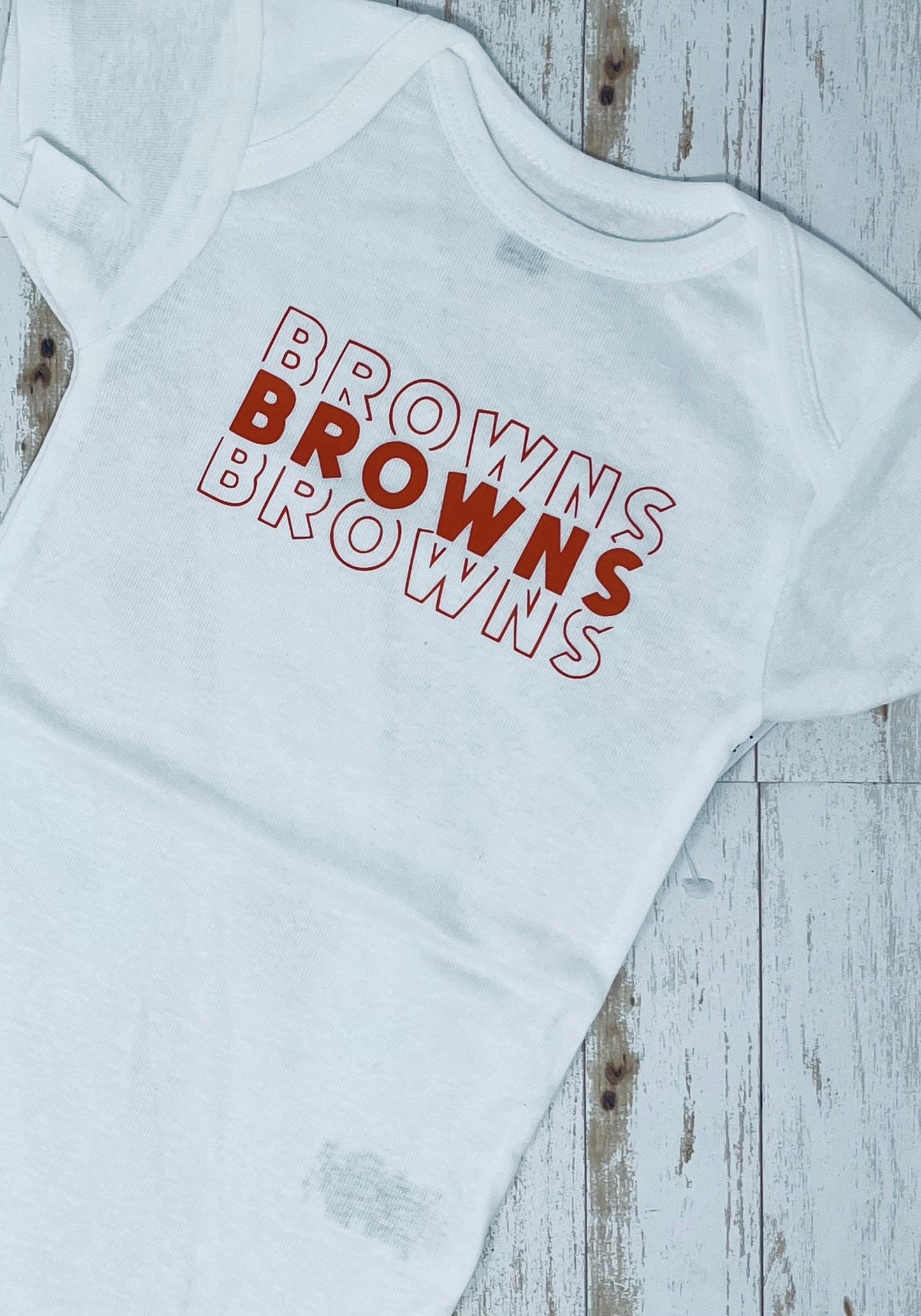 Browns Baby Bodysuit